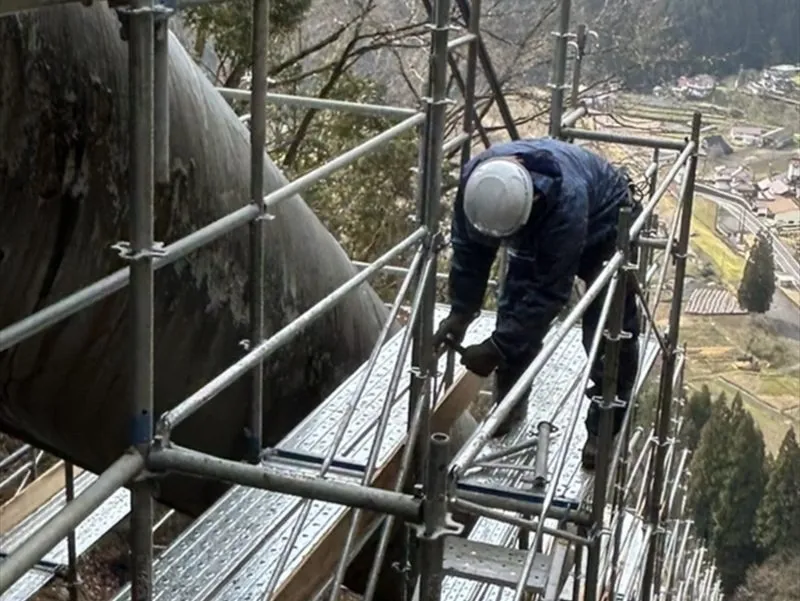 仮設足場工事