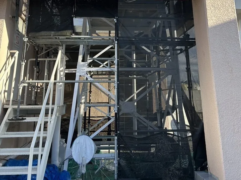 仮設足場工事